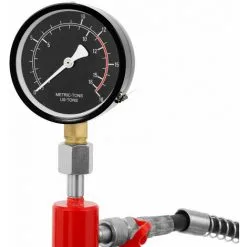 EBERTH Presse Datelier 10t Avec Manomètre (2 Mors, Rentrée Automatique Du Piston, Hauteur De Travail 375 Mm, Largeur De Travail 350 Mm) Hydraulique -France EBERTH Soldes Boutique 10778678 4