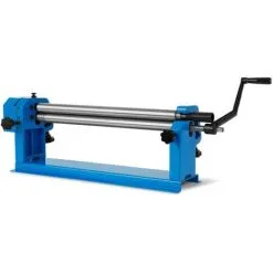 EBERTH Rouleuse De Tôle (Rouleau De 610 Mm, Rouleau Supérieur Pivotant, Manivelle Lisse) Machine A Cintrer