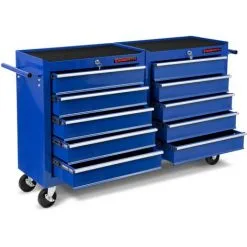 EBERTH Chariot A Outils (10 Tiroirs Sur Roulements à Billes, Verrouillable, 4 Roues, Frein De Stationnement, Revêtement Par Poudre) Chariot Datelier 9 EBERTH Chariot A Outils (10 Tiroirs Sur Roulements à Billes, Verrouillable, 4 Roues, Frein De Stationnement, Revêtement Par Poudre) Chariot Datelier -France EBERTH Soldes Boutique 14372843 3