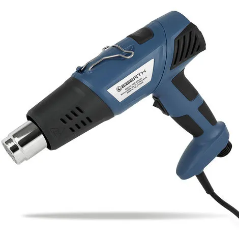 EBERTH Désherbeur Pistolet Thermique électrique Sans Gaz Et Sans Produits Chimiques (2000 Watt, 3 Niveaux De Température, Jusquà 650°C, 5 Buses, Poignée Séparée, Extension De Tige) 5 EBERTH Désherbeur Pistolet Thermique électrique Sans Gaz Et Sans Produits Chimiques (2000 Watt, 3 Niveaux De Température, Jusquà 650°C, 5 Buses, Poignée Séparée, Extension De Tige) – Image 3