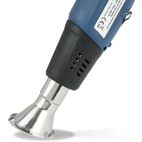 EBERTH Désherbeur Pistolet Thermique électrique Sans Gaz Et Sans Produits Chimiques (2000 Watt, 3 Niveaux De Température, Jusquà 650°C, 5 Buses, Poignée Séparée, Extension De Tige) 6 EBERTH Désherbeur Pistolet Thermique électrique Sans Gaz Et Sans Produits Chimiques (2000 Watt, 3 Niveaux De Température, Jusquà 650°C, 5 Buses, Poignée Séparée, Extension De Tige) – Image 4