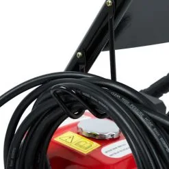 EBERTH 6,5 CV Nettoyeur à Haute Pression à Essence (210 Bar Pression, 4 Buses, 5m Tuyau, Lanceur, 196cc 4-temps Moteur, Démarrage Via Câble, Alarme Manque Dhuile) -France EBERTH Soldes Boutique 15180521 3