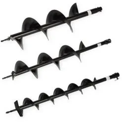 EBERTH 3x Foreuse Universelle (Ø100 Mm, Ø150 Mm, Ø200 Mm, 800 Mm De Longueur, Fonte, Point Fixe)