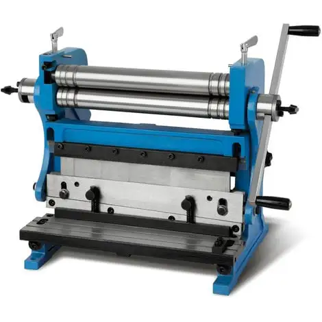 EBERTH 3in1 Rouleuse De Tôle Manuelle 305 Mm Machine à Cintrer Cintreuse A Rouleaux Plieuse 4 EBERTH 3in1 Rouleuse De Tôle Manuelle 305 Mm Machine à Cintrer Cintreuse A Rouleaux Plieuse – Image 2