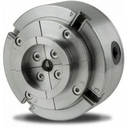 EBERTH Mandrin à Quatre Mors De Précision De 125 Mm à Centrage Automatique Mandrin De Tour