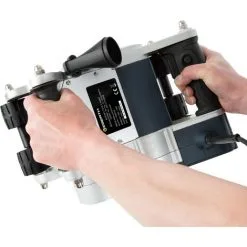 EBERTH Fraiseuse Murale Rainureuse à Béton 1450 Watts, 2 Fraises 25 Mm Et 35 Mm, Profondeur De Coupe 30 - 40 Mm, Largeur De Rainure 30 - 40 Mm, Raccord Daspiration, Mallette, Charbon De Rechange -France EBERTH Soldes Boutique 19627096 4