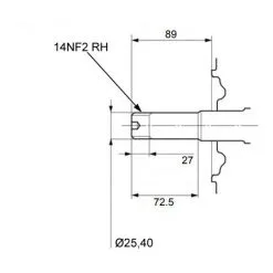 EBERTH 13 CV 9,56 KW Motor De Gasolina Estacionario Motor De Kart Motor De Accionamiento Motor De Repuesto (eje De 25 Mm Ø, P-Shaft, Protección De Bajo Nivel De Aceite, Motor De Gasolina De 1 Cilindro, 4 Tiempos, Refrigerado Por Aire, Arranque Por Cable) -France EBERTH Soldes Boutique 25206684 5