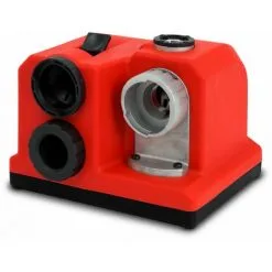 EBERTH Affûteuse De Forets Station Daffûtage Électrique 85W, 4200 Tr/min, Meule Diamantée, Pour Forets De Diamètre 3mm à 13mm, Guidage Forcé, Mandrin Inclus, Affûtage 118° Et 135°