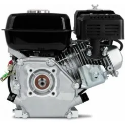 EBERTH 6,5 CV Moteur à Essence Thermique (20 Mm Arbre, Alarme Manque Dhuile, 4 Temps, 1 Cylindre, Refroidissement à Air, Démarrage Via Câble) -France EBERTH Soldes Boutique 2987379 2