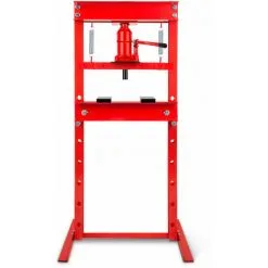 EBERTH 12 T Presse Hydraulique Datelier (635 Mm Hauteur De Travail, Réglable 8 Niveaux, 425 Mm Largeur De Travail)