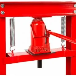 EBERTH 12 T Presse Hydraulique Datelier (635 Mm Hauteur De Travail, Réglable 8 Niveaux, 425 Mm Largeur De Travail) -France EBERTH Soldes Boutique 2987382 3