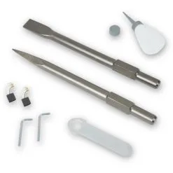 EBERTH Marteau De Démolition Piqueur Perforateur Burineur Démolisseur 1600W (230V, 1800 Coups/min, 36-42 Joules, SDS HEX Prise Hexagonale 30mm, Poignée Robuste, Burin Plat & Pointu Inclus, Coffret) -France EBERTH Soldes Boutique 2987384 5