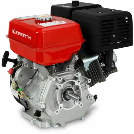 EBERTH 13 CV Moteur à Essence Thermique (25 Mm Arbre, Alarme Manque Dhuile, 4 Temps, 1 Cylindre, Refroidissement à Air, Démarrage Via Câble) 3 EBERTH 13 CV Moteur à Essence Thermique (25 Mm Arbre, Alarme Manque Dhuile, 4 Temps, 1 Cylindre, Refroidissement à Air, Démarrage Via Câble)