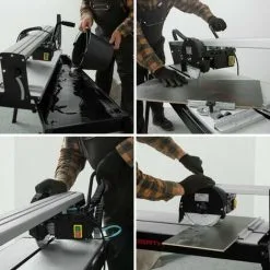 EBERTH 900 Mm Coupe Carrelage électrique Avec Laser (Pivotant Progressivement Jusquà 45°, 25 Mm Profondeur De Coupe, Disque En Diamant) Coupe Carreaux Machine à Découper -France EBERTH Soldes Boutique 3059576 4