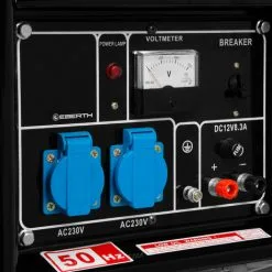 EBERTH 3,8 CV Diesel Generateur Electrique 1-phase GG1-ERD2000H-1 Avec Une Puissance Maximale De 2000 Watts 2x 230V Et 1x 12V 11 EBERTH 3,8 CV Diesel Generateur Electrique 1-phase GG1-ERD2000H-1 Avec Une Puissance Maximale De 2000 Watts 2x 230V Et 1x 12V -France EBERTH Soldes Boutique 32128063 5