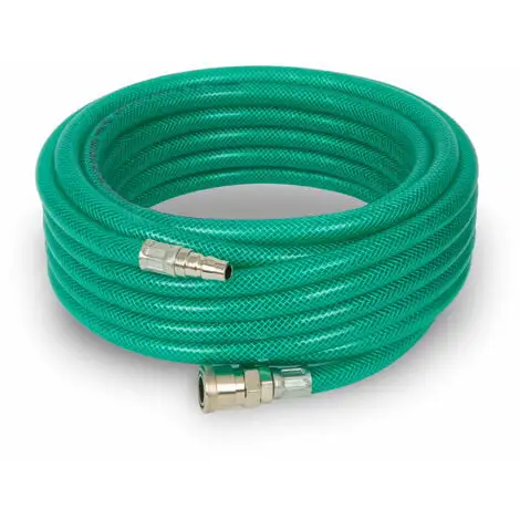 EBERTH Tuyau à Air Comprimé, Tuyau Dair Haute Pression Pour Compresseur, Longueur 10m, Diamètre 10mm X 14mm (intérieur X Extérieur), Raccord 3/8", 24 Bar, Accessoires Pour Outils Pneumatique 3 EBERTH Tuyau à Air Comprimé, Tuyau Dair Haute Pression Pour Compresseur, Longueur 10m, Diamètre 10mm X 14mm (intérieur X Extérieur), Raccord 3/8", 24 Bar, Accessoires Pour Outils Pneumatique