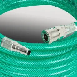 EBERTH Tuyau à Air Comprimé, Tuyau Dair Haute Pression Pour Compresseur, Longueur 10m, Diamètre 10mm X 14mm (intérieur X Extérieur), Raccord 3/8", 24 Bar, Accessoires Pour Outils Pneumatique 10 EBERTH Tuyau à Air Comprimé, Tuyau Dair Haute Pression Pour Compresseur, Longueur 10m, Diamètre 10mm X 14mm (intérieur X Extérieur), Raccord 3/8", 24 Bar, Accessoires Pour Outils Pneumatique -France EBERTH Soldes Boutique 32510850 4