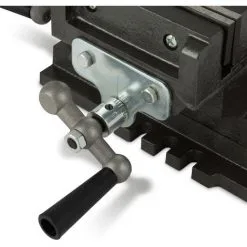 EBERTH Étau à Croix Pour Perceuse à Colonne (125 Mm Largeur De Mâchoire, 98 Mm Ouverture De Mâchoire, 110 Mm Transversal, Guidage En Queue Daronde, Construction Robuste) -France EBERTH Soldes Boutique 3320069 3