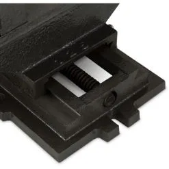 EBERTH Étau à Croix Pour Perceuse à Colonne (125 Mm Largeur De Mâchoire, 98 Mm Ouverture De Mâchoire, 110 Mm Transversal, Guidage En Queue Daronde, Construction Robuste) -France EBERTH Soldes Boutique 3320069 4