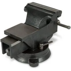 EBERTH Ètau Detabli Avec Enclume (125 Mm Largeur De Mâchoire, 360° Base Tournante, Acier Moulé) -France EBERTH Soldes Boutique 3320071 3