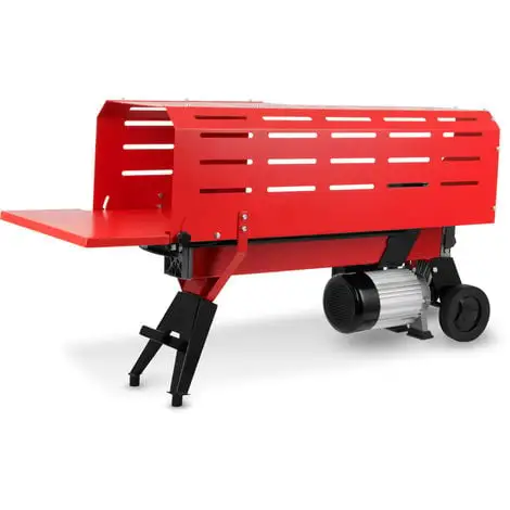 EBERTH Fendeur De Buche Fendeuse A Bois Electrique 2200W, Hydraulique Puissance De Fendage De 7t Et écran Protection, Longueur Buche Max. 52cm Et Diamètre 25cm, Roues De Transport, 230V, Horizontale 4 EBERTH Fendeur De Buche Fendeuse A Bois Electrique 2200W, Hydraulique Puissance De Fendage De 7t Et écran Protection, Longueur Buche Max. 52cm Et Diamètre 25cm, Roues De Transport, 230V, Horizontale – Image 2