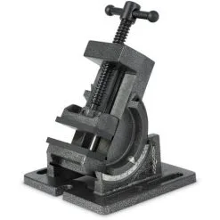 EBERTH 3" Ètau Inclinable Pour Perceuse à Colonne (75 Mm Largeur De Mâchoire, 80 Mm Ouverture De Mâchoire, 90° Basculable, Acier Moulé)