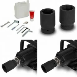 EBERTH 2,3 CV Clé à Choc Thermique (Moteur à Essence 2 Temps, Refroidi à Lair, 550 - 1700 Nm Torque, Raccord 1 Pouce) -France EBERTH Soldes Boutique 3336928 5