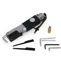 EBERTH BERTH Scie à Carrosserie Pneumatique Scie Sauteuse Scie à Air Comprimé Pour Acier, Aluminium, Plastique, Scie à Tôle, 10.000 Coups/min, 2x Lame De Scie, Raccord Dair Comprimé 1/4", 6 Bar -France EBERTH Soldes Boutique 3336934 3