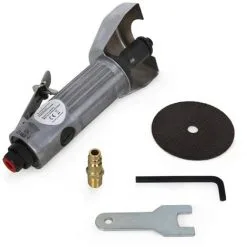 EBERTH Disqueuse Pneumatique Outil à Découper Carrosserie (20.000 Rpm, 75 Mm Disque De Coupe, 1/4" Connectique Air)