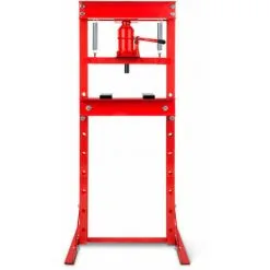 EBERTH 20 T Presse Hydraulique Datelier (635 Mm Hauteur De Travail, Réglable 8 Niveaux, 425 Mm Largeur De Travail)