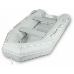 EBERTH Bateau Pneumatique Pour 4+1 Personnes (3,2m De Long, 1,5m De Large, Charge Jusquà 566kg, En PVC, Convient Pour Les Moteurs De 15 CV)