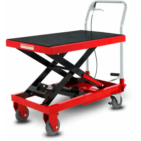 EBERTH Chariot Élévateur à Ciseaux Table Élévatrice Capacité De 150kg (Acier, Roues Robustes Et Silencieuses, Table 708x450mm, Hauteur De Levage 225-700mm, Pédale De Levage, Poignée De Descente) 3 EBERTH Chariot Élévateur à Ciseaux Table Élévatrice Capacité De 150kg (Acier, Roues Robustes Et Silencieuses, Table 708x450mm, Hauteur De Levage 225-700mm, Pédale De Levage, Poignée De Descente)