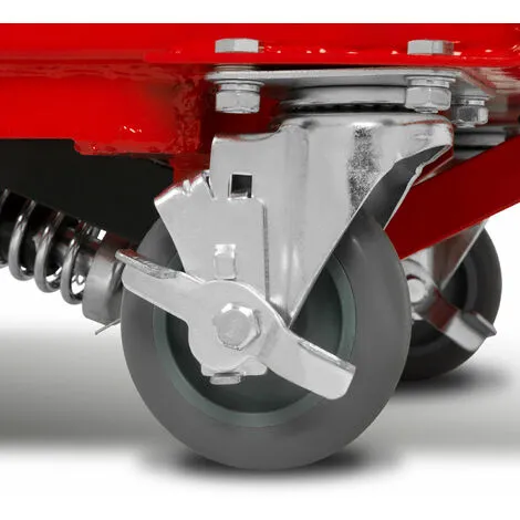 EBERTH Chariot Élévateur à Ciseaux Table Élévatrice Capacité De 150kg (Acier, Roues Robustes Et Silencieuses, Table 708x450mm, Hauteur De Levage 225-700mm, Pédale De Levage, Poignée De Descente) 6 EBERTH Chariot Élévateur à Ciseaux Table Élévatrice Capacité De 150kg (Acier, Roues Robustes Et Silencieuses, Table 708x450mm, Hauteur De Levage 225-700mm, Pédale De Levage, Poignée De Descente) – Image 4