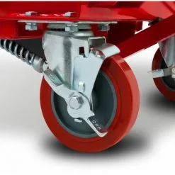 EBERTH Chariot Élévateur à Ciseaux Table Élévatrice Capacité De 300kg (Acier, Roues Robustes Et Silencieuses, Table 820x520mm, Hauteur De Levage 270-800mm, Pédale De Levage, Poignée De Descente) -France EBERTH Soldes Boutique 51216128 4