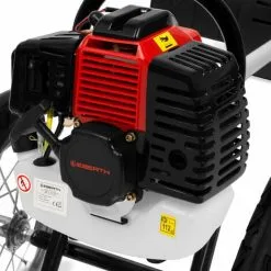 EBERTH Balayeuse à Essence 3CV, Moteur 2 Temps, Avec Roues, 2 Rouleaux De 30cm Inclus, Largeur De Balayage 60cm, Accélérateur Réglable En Continu Sur La Poignée Ergonomique, Protection Sur Le Rouleau -France EBERTH Soldes Boutique 54190511 3