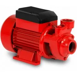 EBERTH Pompe à Eau De Jardin, Pompe Centrifuge, Pompe Aspirante, Raccord 1 Pouce, Puissance 370 Watts, Hauteur Daspiration 8 M, Hauteur De Refoulement 40 M, Débit 2400 L/h, 230 V Pour Eau Claire