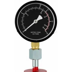 EBERTH Presse Datelier Hydraulique Avec Manomètre, Presse à Cadre, 12T Pression, Réglable 6 Positions, Hauteur De Travail 910 Mm, Largeur De Travail 513 Mm, Hauteur Totale 1610 Mm, Vérin Hydraulique -France EBERTH Soldes Boutique 5610859 3