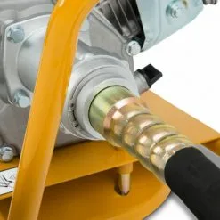 EBERTH Vibrateur à Béton Vibreur à Béton à Essence 4800W, Tête Vibrante En Acier Renforcé 45mm De Diamètre, Longueur De Tuyau 6m, Moteur 4 Temps, Cadre En Acier Pivotant à 360° -France EBERTH Soldes Boutique 5705994 5