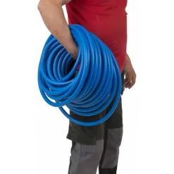 EBERTH Tuyau à Air Comprimé, Tuyau Dair Haute Pression Pour Compresseur, Longueur 10m, Diamètre 10mm X 14,5mm (intérieur X Extérieur), 20 Bar, Accessoires Pour Outils Pneumatique Sans Raccord -France EBERTH Soldes Boutique 58388749 4