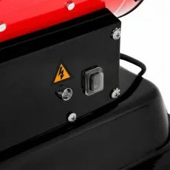 EBERTH Canon A Air Chaud Générateur DAir Chaud Chauffage Datelier Diesel Fioul 20kW (Direct, Réservoir 19L, Protection Surchauffe, Pare-Flammes, Ventilateur & Allumage 230V) -France EBERTH Soldes Boutique 6952248 5