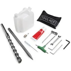 EBERTH 1,2 KW Perceuse à Percussion Thermique (Moteur à Essence 2 Temps, 1700 Nm Torque, Fonction De Forage Et Forage Dimpact) Marteau Piqueur -France EBERTH Soldes Boutique 7201553 5