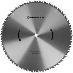 EBERTH Lame De Scie Circulaire En Acier Avec Dents En Carbure Pour La Coupe Du Bois (Diamètre 700mm, Alésage 30mm, Épaisseur De La Lame 3.0mm, Largeur De Coupe 4.0mm, 42 Dents, RPM Max. 1600)
