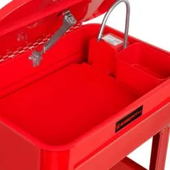 EBERTH Fontaine De Nettoyage électrique (80 L Capacité De La Baignoire, Fond Intermédiaire Et Baignoire Amovibles, Bouchon De Vidange) Bac De Lavage Datelier -France EBERTH Soldes Boutique 8939067 3