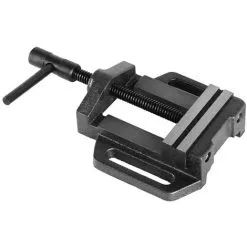 EBERTH Ètau Pour Perceuse (100 Mm Largeur De Mâchoire, 90 Mm Ouverture De Mâchoire, Acier Moulé, Construction Robuste)