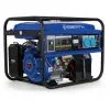 EBERTH 5500 Watt Groupe électrogène (13 CV Moteur à Essence 4-temps, 2x 230V, 1x 12V, E-Start, Régulateur De Tension Automatique AVR, Alarme Manque Dhuile, Voltmètre) -France EBERTH Soldes Boutique 9850631 1