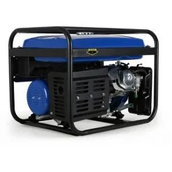 EBERTH 5500 Watt Groupe électrogène (13 CV Moteur à Essence 4-temps, 2x 230V, 1x 12V, E-Start, Régulateur De Tension Automatique AVR, Alarme Manque Dhuile, Voltmètre) -France EBERTH Soldes Boutique 9850631 4